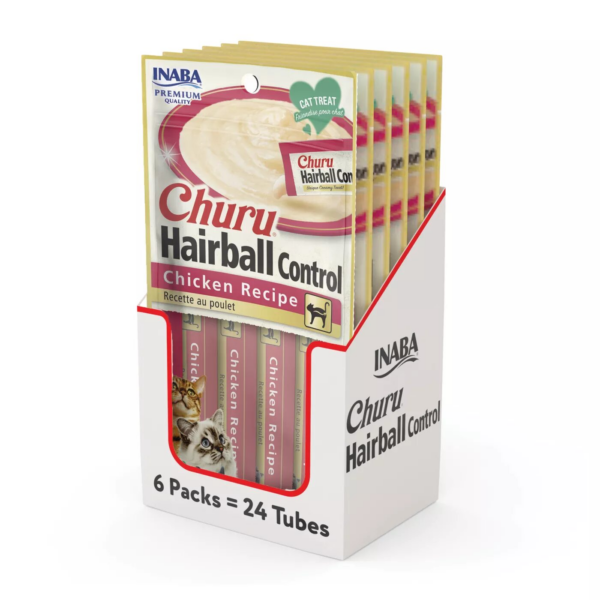 Churu Hairball Control Chicken, 4st